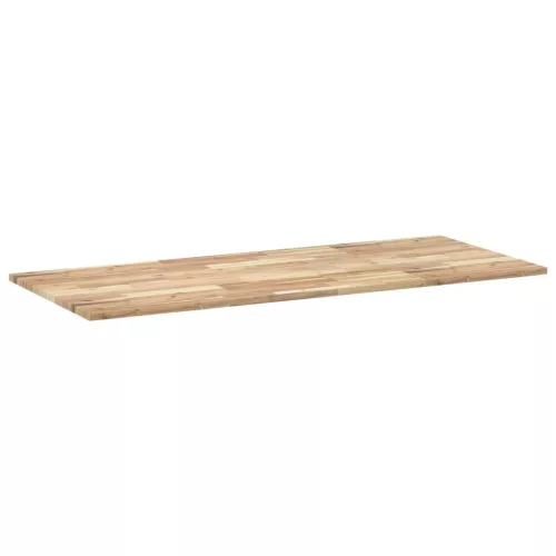 Kezeletlen tömör akácfa fürdőszobapult 120x60x2 cm