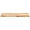 Kezeletlen tömör akácfa fürdőszobapult 100x40x4 cm