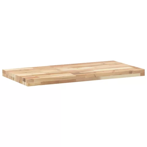 Kezeletlen tömör akácfa fürdőszobapult 100x40x4 cm