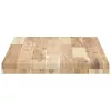 Kezeletlen tömör akácfa fürdőszobapult 100x40x4 cm