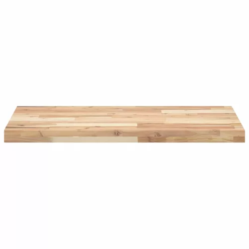 Kezeletlen tömör akácfa fürdőszobapult 140x50x4 cm