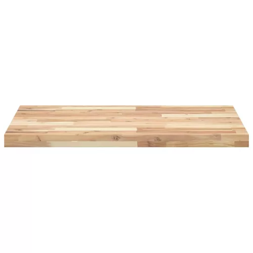 Kezeletlen tömör akácfa fürdőszobapult 100x60x4 cm