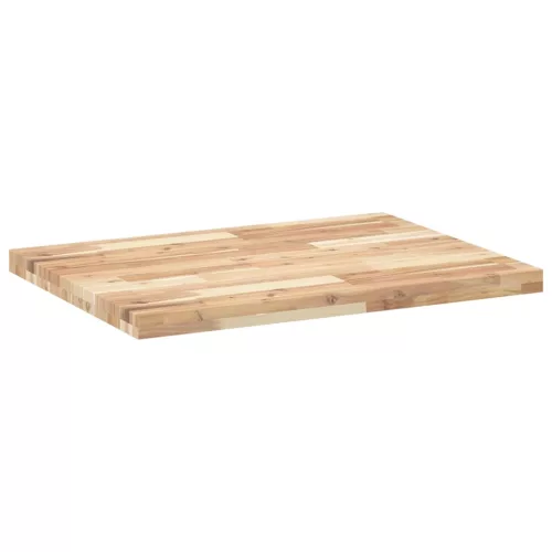 Kezeletlen tömör akácfa fürdőszobapult 100x60x4 cm