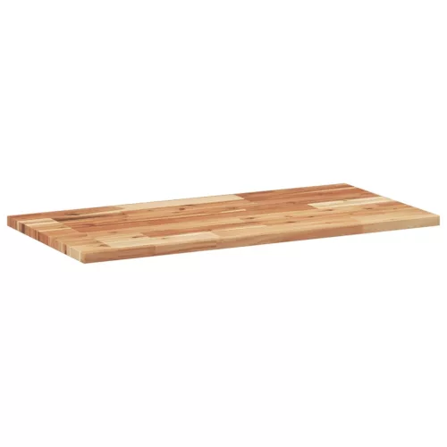 Olajbevonatú tömör akácfa fürdőszobapult 120 x 40 x 2 cm