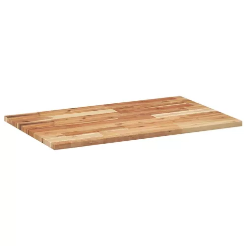 Olajbevonatú tömör akácfa fürdőszobapult 80 x 50 x 2 cm