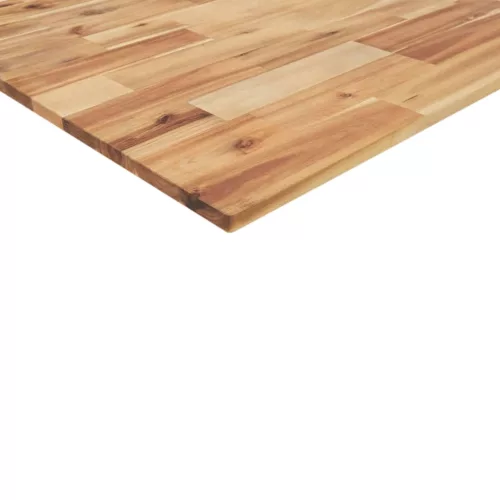 Olajbevonatú tömör akácfa fürdőszobapult 100 x 60 x 2 cm
