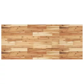   Olajbevonatú tömör akácfa fürdőszobapult 120 x 60 x 2 cm
