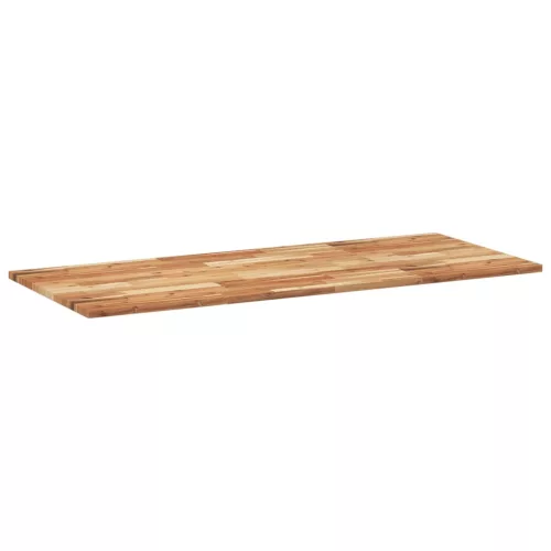 Olajbevonatú tömör akácfa fürdőszobapult 120 x 60 x 2 cm