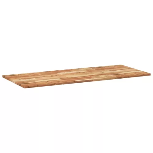 Olajbevonatú tömör akácfa fürdőszobapult 140 x 60 x 2 cm