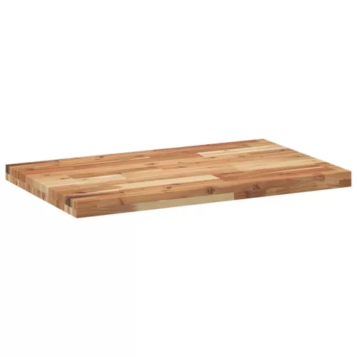 Olajbevonatú tömör akácfa fürdőszobapult 100 x 50 x 4 cm