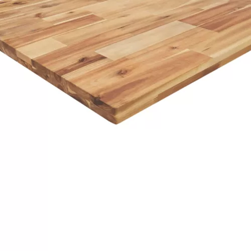 Olajbevonatú tömör akácfa fürdőszobapult 100 x 50 x 4 cm