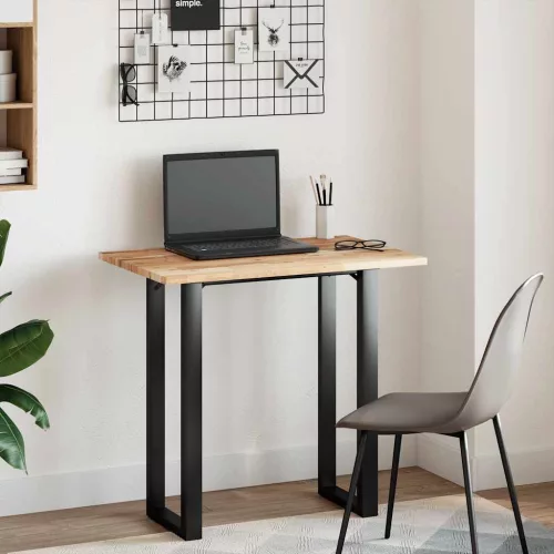 Kezeletlen tömör akácfa íróasztallap 80 x 50 x 2 cm