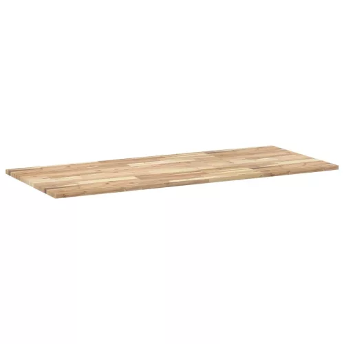 Kezeletlen tömör akácfa íróasztallap 140 x 60 x 2 cm