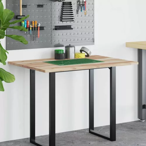 Kezeletlen tömör akácfa íróasztallap 80 x 70 x 2 cm