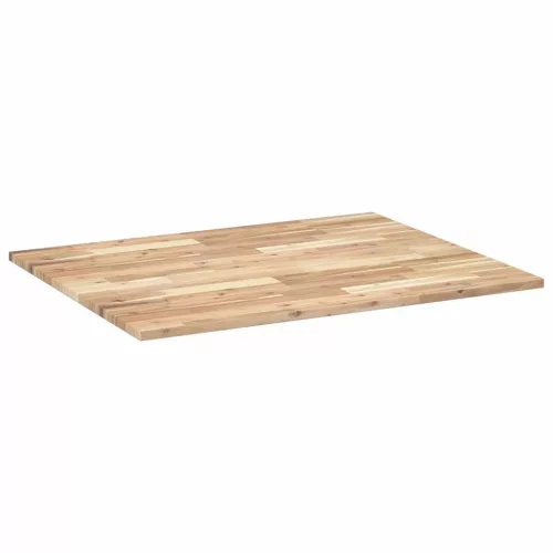 Kezeletlen tömör akácfa íróasztallap 100 x 80 x 2 cm