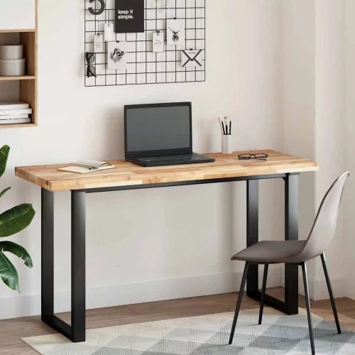 Kezeletlen tömör akácfa íróasztallap 120 x 50 x 4 cm