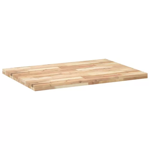 Kezeletlen tömör akácfa íróasztallap 80 x 70 x 4 cm