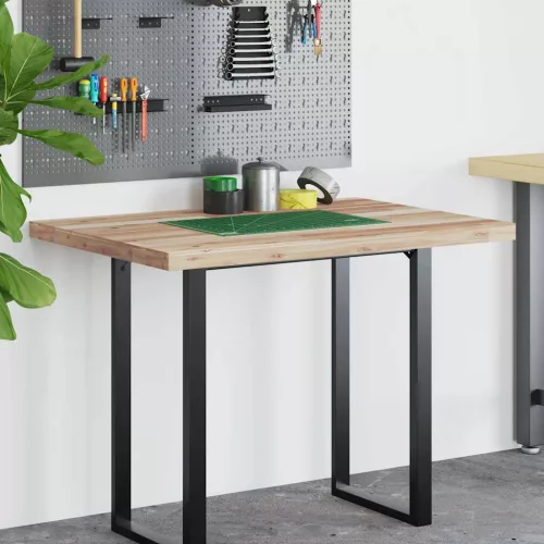 Kezeletlen tömör akácfa íróasztallap 120 x 70 x 4 cm