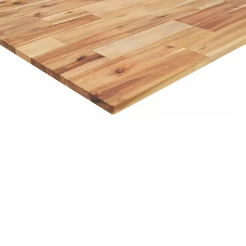 Olajbevonatú tömör akácfa íróasztallap 100 x 50 x 2 cm