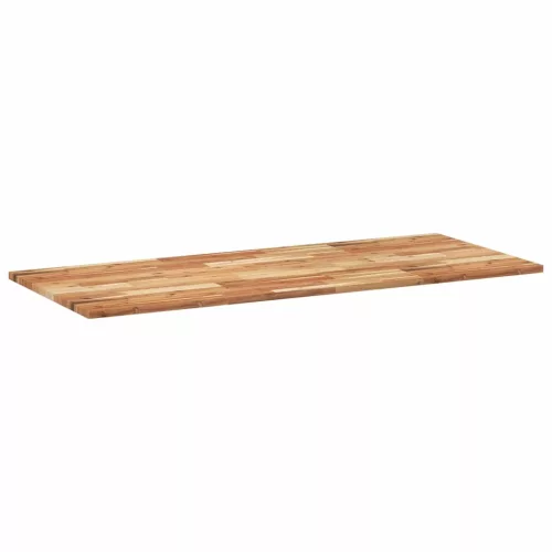Olajbevonatú tömör akácfa íróasztallap 140 x 60 x 2 cm