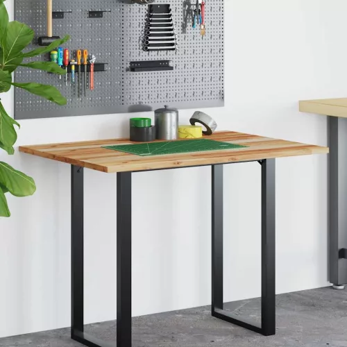 Olajbevonatú tömör akácfa íróasztallap 120 x 70 x 2 cm
