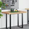 Olajbevonatú tömör akácfa íróasztallap 100 x 80 x 4 cm