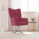 Bordó bársony pihenőfotel