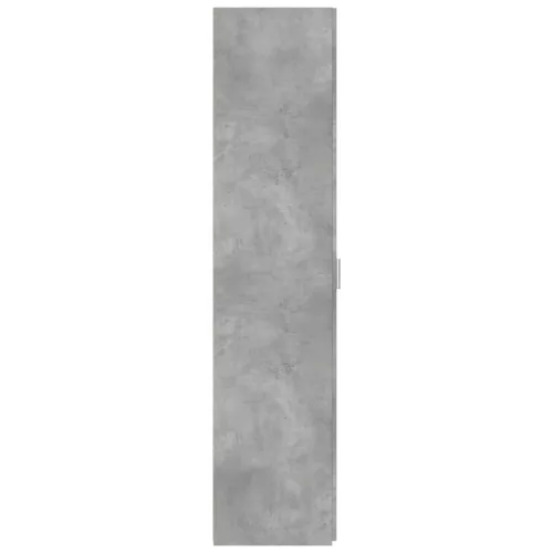 Betonszürke szerelt fa magasszekrény 40x42,5x185 cm