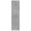 Betonszürke szerelt fa magasszekrény 50x42,5x185 cm