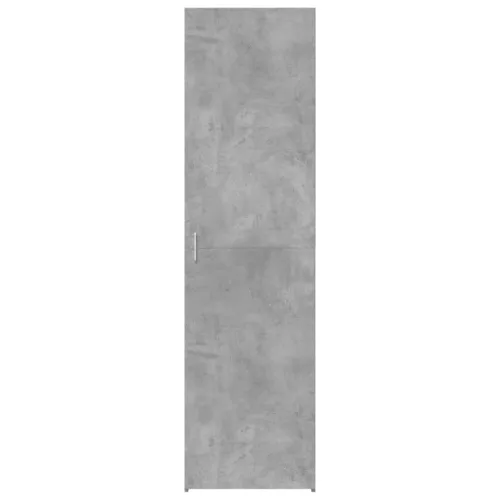 Betonszürke szerelt fa magasszekrény 50x42,5x185 cm