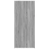 Szürke sonoma szerelt fa magasszekrény 80 x 42,5 x 185 cm