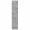 Betonszürke szerelt fa magasszekrény 40x42,5x185 cm