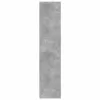 Betonszürke színű szerelt fa magasszekrény 50 x 41 x 185