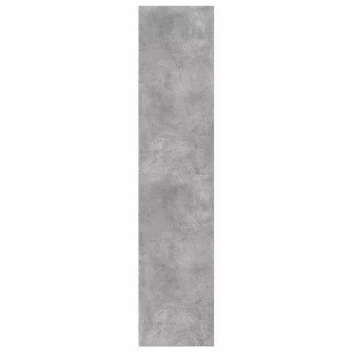 Betonszürke színű szerelt fa magasszekrény 50 x 41 x 185