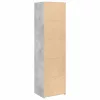Betonszürke színű szerelt fa magasszekrény 50 x 41 x 185