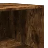 Füstös tölgy színű szerelt fa magasszekrény 50 x 41 x 185