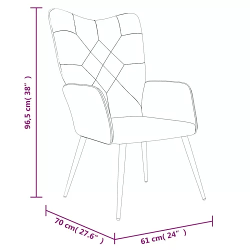 Foltvarrott szövet pihenőszék lábtartóval