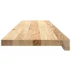 4 db tömör tölgyfa lépcsőfokok kezeletlen 100x30x2 cm