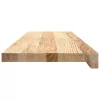 8 db tömör tölgyfa lépcsőfokok kezeletlen 80x30x2 cm