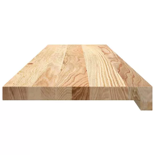 8 db tömör tölgyfa lépcsőfokok kezeletlen 100x30x2 cm