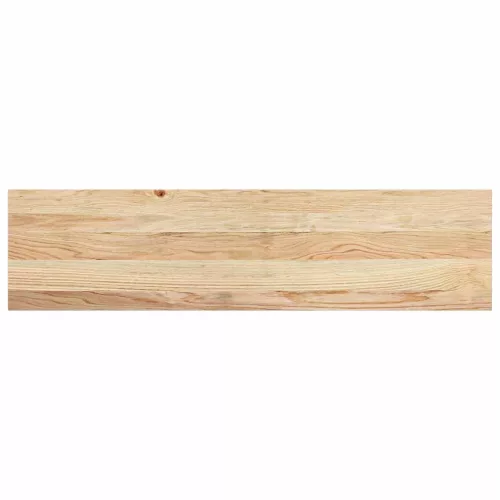 12 db tömör tölgyfa lépcsőfokok kezeletlen 100x25x2 cm