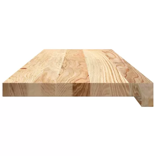 16 db tömör tölgyfa lépcsőfokok kezeletlen 80x30x2 cm