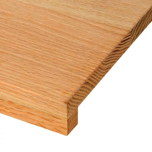 4 db tömör tölgyfa világosbarna lépcsőfokok 100x25x2 cm