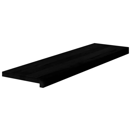 Lépcsőfokok 4 db Sötétbarna 90x25x2 cm tömör fa tölgyfa