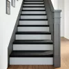 Lépcsőfokok 4 db Sötétbarna 70x30x2 cm tömör fa tölgyfa