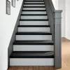 Lépcsőfokok 4 db Sötétbarna 80x30x2 cm tömör fa tölgyfa