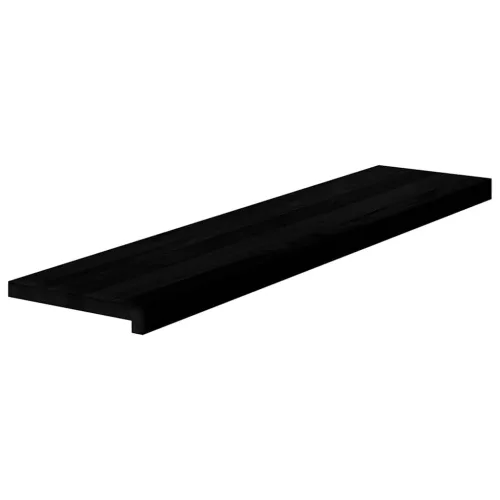 Lépcsőfokok 8 db Sötétbarna 110x30x2 cm tömör fa tölgyfa