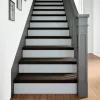 Lépcsőfokok 12 db Sötétbarna 70x25x2 cm tömör fa tölgyfa