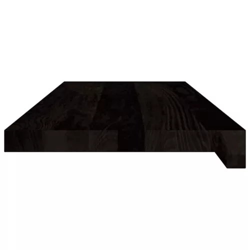 Lépcsőfokok 12 db Sötétbarna 70x25x2 cm tömör fa tölgyfa