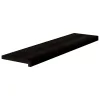 Lépcsőfokok 12 db Sötétbarna 100x25x2 cm tömör fa tölgyfa